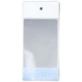 Shimojima H7-10 006747200 Transparent OPP Bag Crystal Pack with Header, 2.8 x 3.9 inches (7 x 10 cm), 100 Sheets