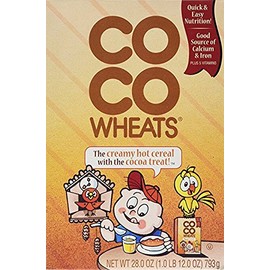 Coco Wheats Hot Cereal Cocoa 28-oz (8)