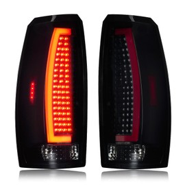 Cenfeild LED Tail Lights Assembly Fit for Chevy Avalanche 2007-2013 Rear Taillight, Black Housing Smoked Lens