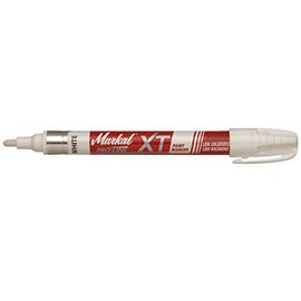 LACO Markal 97250 PRO-LINE-XT Industrial Marker, White