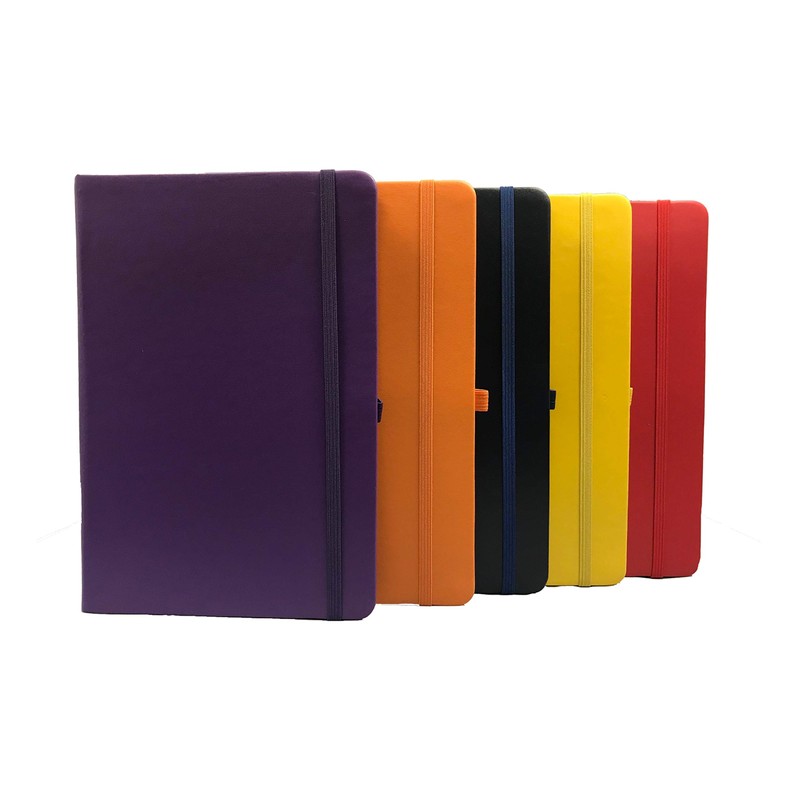 A5 Hardback Notebook Lined Notepad Note Book Notes Journal Diary