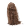 Women Long Curly Wigs Central Parting Universal Wig Headgear for