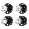 cciyu 4 Pack Blue 3-3014SMD T4/T4.2 Neo Wedge LED Light