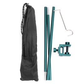 Outdoor Portable Aluminum Alloy Lamp Holder Camping Folding Hanging Light Bracket