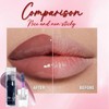 Colour Changing Plumping Lip Oil Tinted, Moisturizing Long Lasting Nourishing
