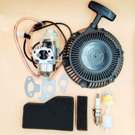 Weijinlan Carburetor Recoil Starter Set for Honda EU2000i EU2000IK1 Inverter Generator 16100-Z0D-D01 16100-Z0D-D03 28400-Z07-004