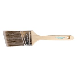 Vermeer Paint Brushes - 3-Pack - 2.5" Angle Sash Brushes for All Latex and Oil Paints & Stains - Home Improvement - Interior & Exterior Use