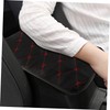 NOLITOY Armrest Protector Soft Pu Cushion Decorative Pad for Car