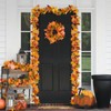 2Pack Fall Garland Maple Leaf, 5.9Ft Fall Leaf Garlands, Fall