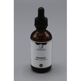 uh*Roh*Muh Rosewood Essential Oil (Bois de Rose) C 100% Pure & Sustainable | Steam Distilled for Aromatherapy, Skin Care & Perfumery | Calming, Rejuvenating, & Restorative Properties | Origin: Peru | 2oz
