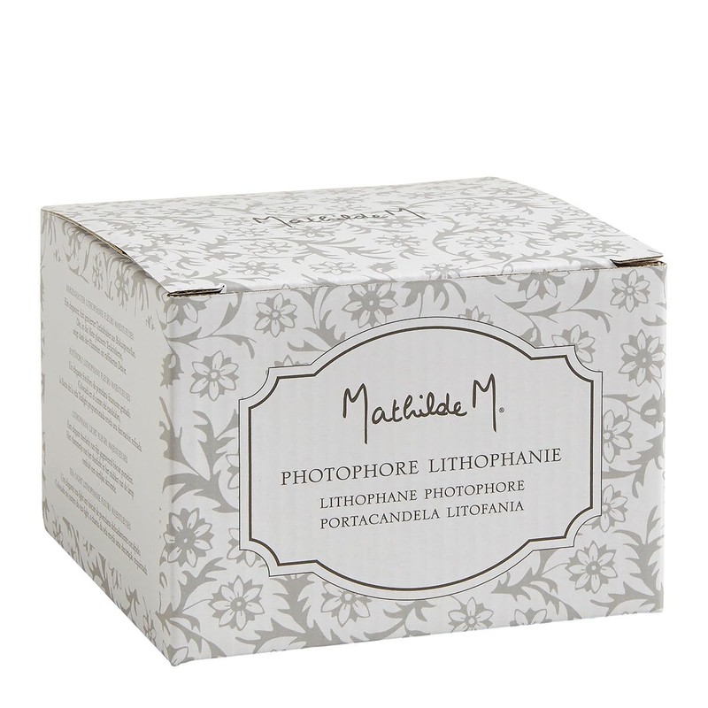 MATHILDE M. - Tea light holder made of fine china.
