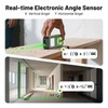 Huepar 330Ft Green Laser Measurement Tool with APP Control, Rechargeable