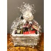 Make Your Own Hamper Kit, WHITE Rectangle Willow Basket which