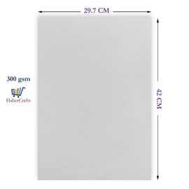 Blotting Paper Sheets A3 Blotting Paper for Ink Pens & Oil Blotting Sheets 300gsm Super Absorbent Blotting Paper for Arts, Crafts & Removing Excess Ink & Oil (White - A3 Sheets - 300gsm - 10 Sheets)