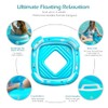 Jasonwell Floating Island Pool Float - Giant Inflatable Multi Person