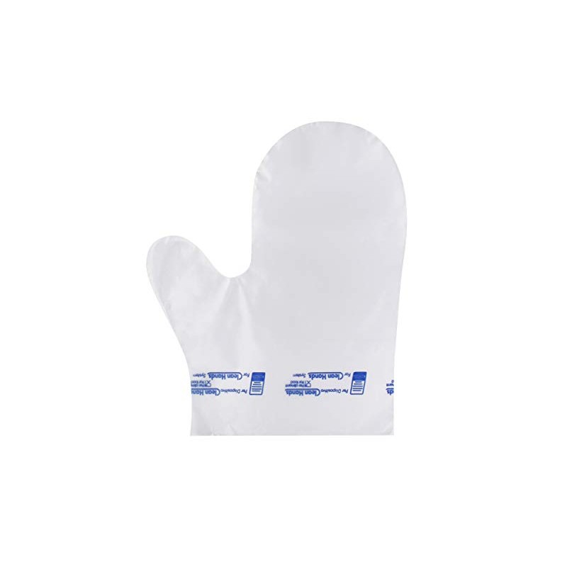Papstar PE Fäustling Handschuhe ''Clean Hands'' (100 Stück)