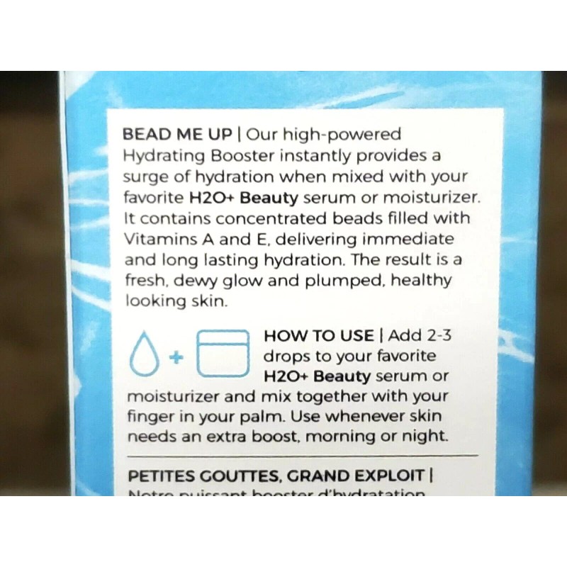 H2O+ Beauty ~ Oasis ~ Hydrating Booster 0.5 oz 15