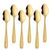 Buyit 6 Pcs 18-0 Stainless Steel Tea Spoon Coffee Spoon