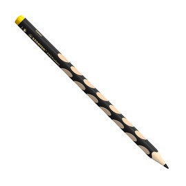 STABILO EASYcolors Ergonomic Colouring Pencil for Left-Handers Single Pencil Black