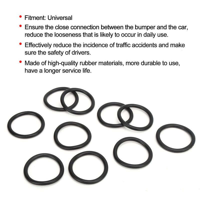 EBTOOLS Bumper Fasteners, 10pcs Car Bumper Fender Quick Release Fastener