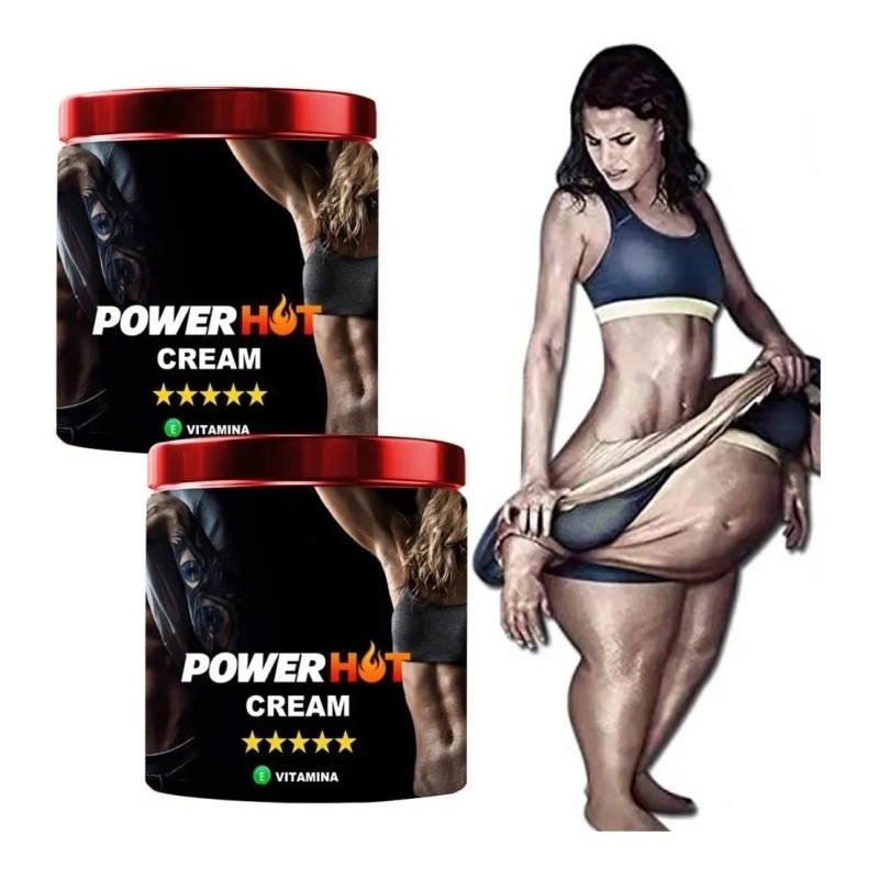 Crema Quema Grasa Reductora Cintura Reafirmarte 300gr Power Hot
