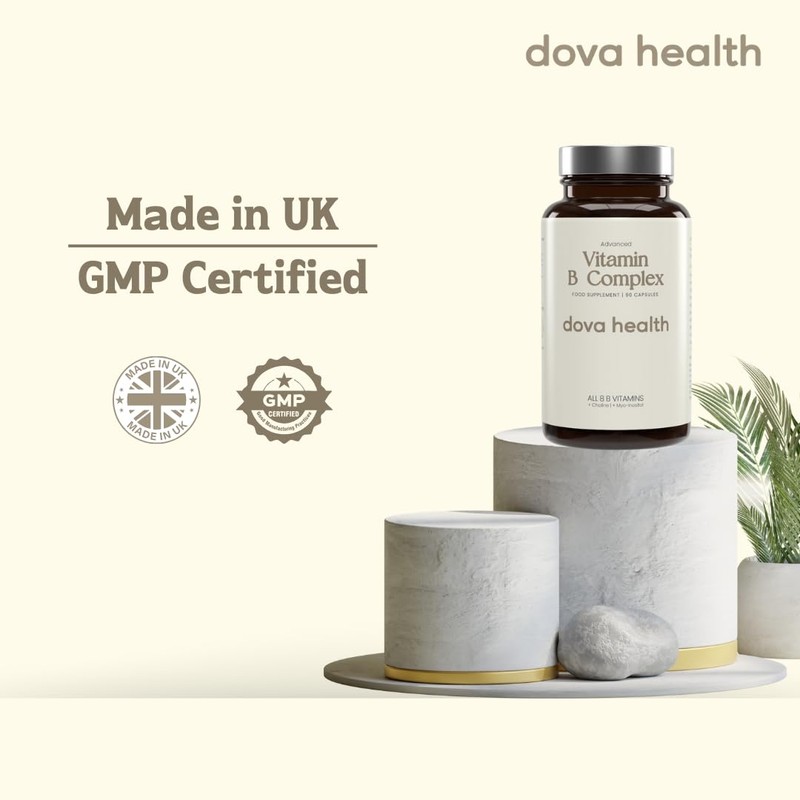 Dova Health Vitamin B Complex High Strength | All 8