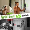 GHome Smart Fingerprint Door Lock with WiFi – 6-in-1 Keyless
