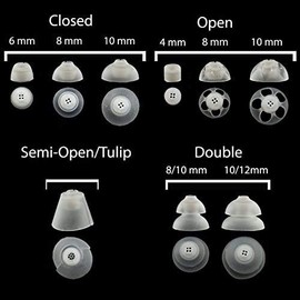Connexx Accessories Siemens / Rexton Click Domes (6 domes) NEW Blister Pack (6mm Closed)