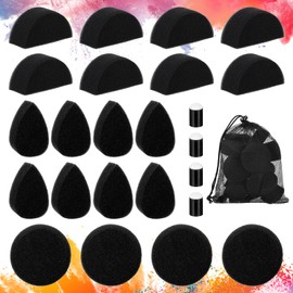 YBEATY 25 Pcs Face Paint Sponges Kit Body Painting Makeup Sponge (Set 1)