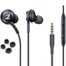 ZAMZAM PRO Stereo Headphones Works for Canon EOS M6 EF-M with Hands-Free Built-in Microphone Buttons + Crisp Digital Titanium Clear Audio! (3.5mm, 1/8 inch)