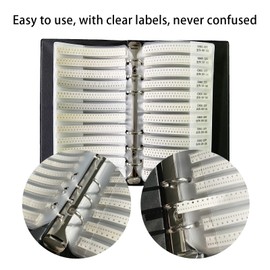 Capacitor 0603 (0.5pF-2.2uF) 90 Value x 50pcs = 4500pcs SMD Capacitor Combo SMT Sample Book Kit Electronic Component