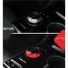YOUTOOCAR Aluminium Alloy Gear Control Knob Cover Compatible with Kia
