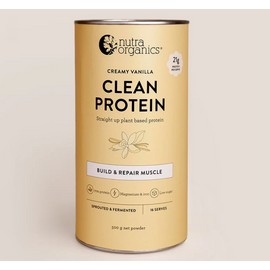 Nutra Organics Clean Protein Creamy Vanilla 500g