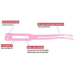 Wrist Brace for TFCC Tears, Breathable Thin Sport Wrist Brace for Left and Right, Adjustable Lightweight Wrist Straps Support for Weight Bearing Strain, Exercise, Yoga(1#)