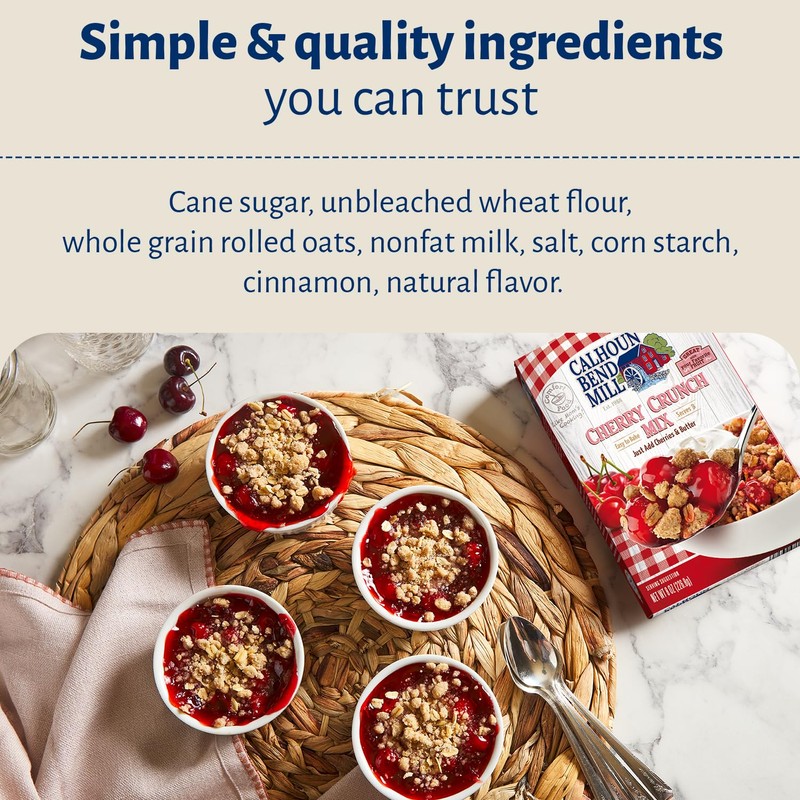 Calhoun Bend Mill Cherry Crunch Mix | Sweet and Crunchy