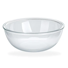 MUUBOOX 6.3 Qt Large Glass Mixing Bowl,12.3" Clear Glass Salad Cooking Bowls For making sourdough Prepping, Mixing, Marinating & Brining Kimchi