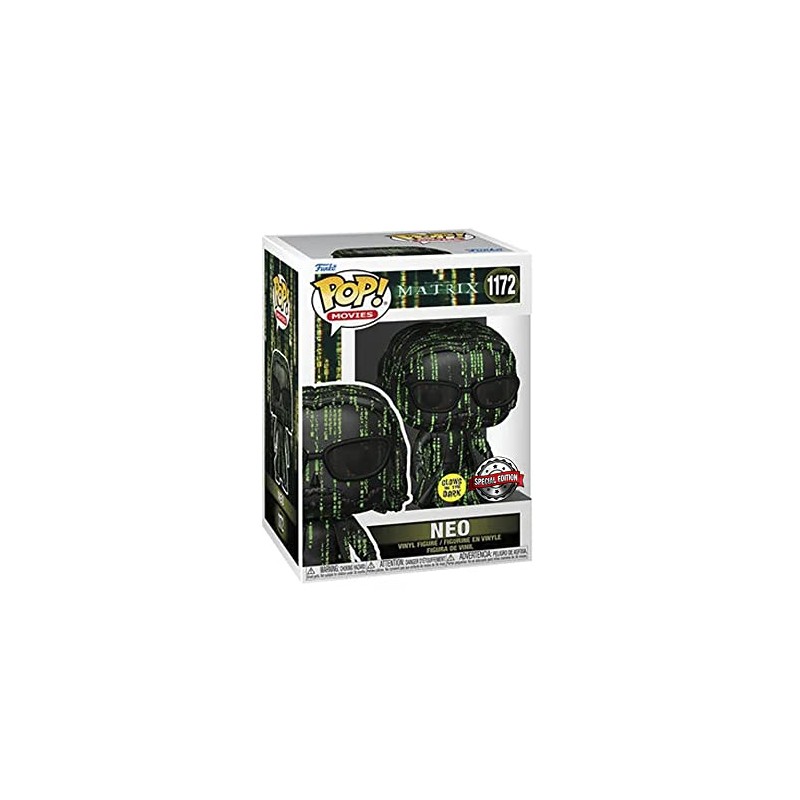 FUNKO POP! Movies: Neo (Matrix 4) Special Edition (Glows in