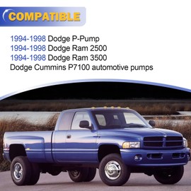 3932317 Throttle Linkage Kit Accelerator Linkage Rod Assembly Kit for 1994-1998 Dodge Ram 2500 3500 P7100 P-Pump Replace # 5011849AB, 3915103, 3915104, 3990093, 3990095,3932339, 3932397, 3093946