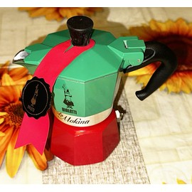 Bialetti 0005650 La Mokina Tricolore