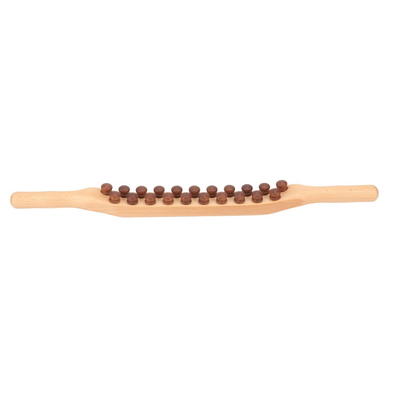 Wooden Scraping Stick Relieve Fatigue Reduce Soreness Double Sided Massage