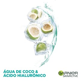 Garnier Skin Naturals Face Mascarilla facial en tela para ojos anti ojeras con coco hidra bomb de garnier, 1 pza Coco
