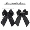 YLEN YHXX 2PCS Bow Clips for Women Big Satin Hair