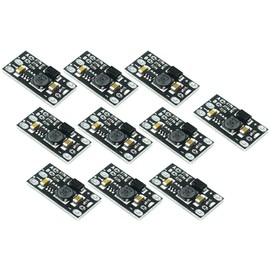 TECNOIOT 10pcs Mini DC-DC Boost Step Up Converter Board Module 3.7V to 5V 8V 9V 12V Output
