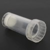 Zerodis Queen Bee Marker Bottle, Plastic Full Transparent Flat Beekeeper