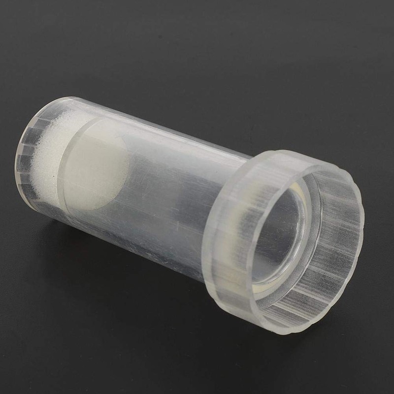 Zerodis Queen Bee Marker Bottle, Plastic Full Transparent Flat Beekeeper