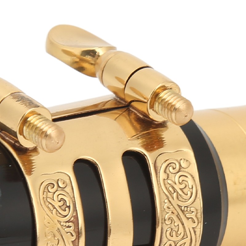 Alto Sax Mouthpiece Kit with Cap Ligature Metal Brass Saxophone