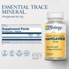 SOLARAY Manganese Supplement 50 mg - Essential Trace Minerals -