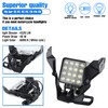 MCHMFG Dirtbike Headlight,LED Enduro Pit Bike Light Kit Universal For
