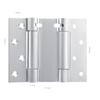 4-inch Double-Acting Spring Door Hinges, Heavy-Duty Ball-Bearing self-Closing Stainless Steel