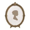 Sunlit Oval Vintage Picture Frame 8x10 Inch, Antique Photo Frames
